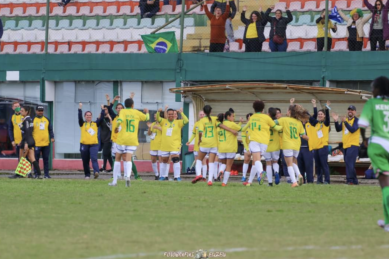 Summer Deaflympics Seleção brasileira de Futebol feminino conquista primeira vitória