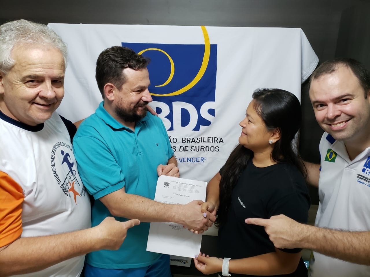 CBDS, UCS e ICSD comemora início dos trabalhos da Deaflympics 2021