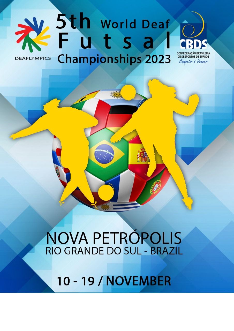 5º Campeonato Mundial de Futsal para Surdos no Brasil
