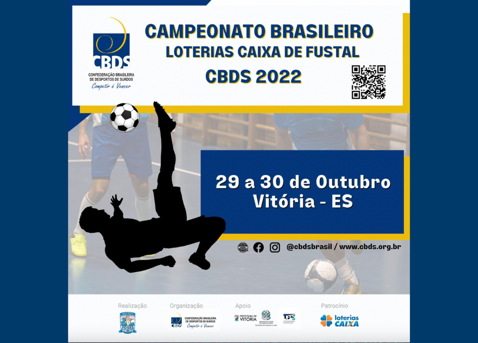 CBDS promove Campeonato Brasileiro de Futsal no ES