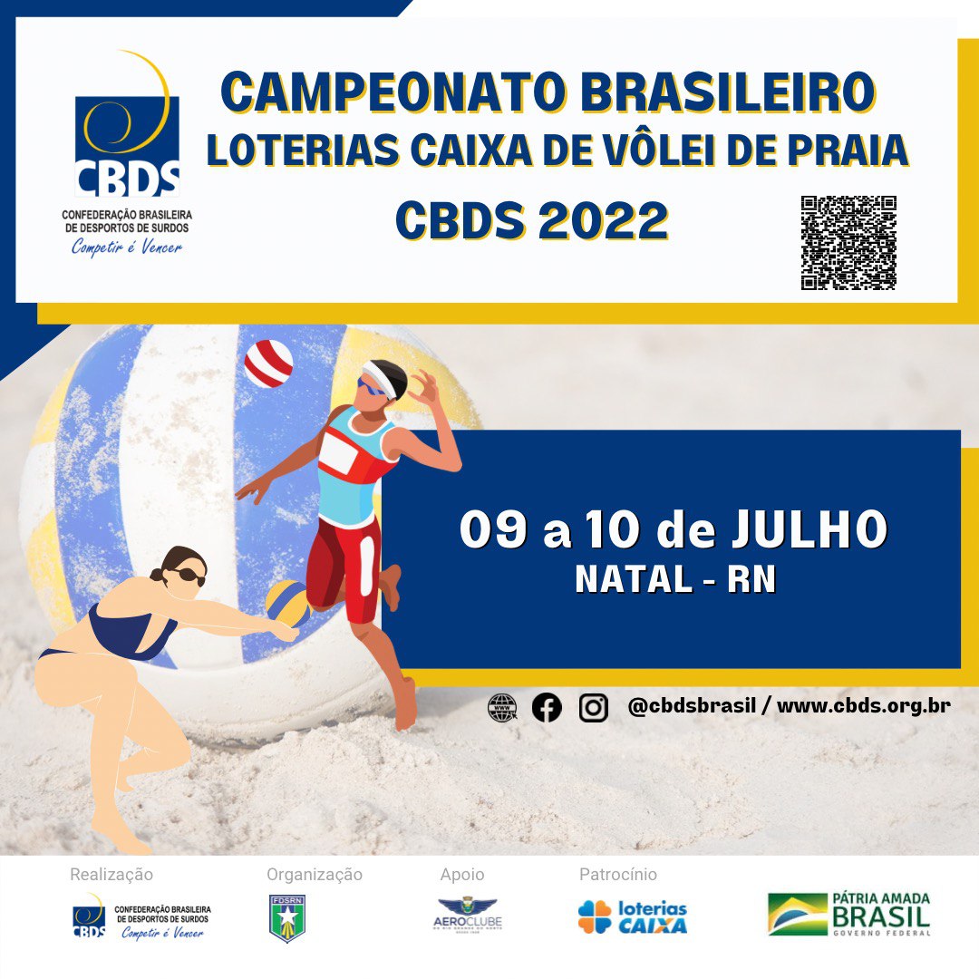 Campeonato Brasileiro Loterias Caixa de Vôlei de Praia - Edição Rn 2022