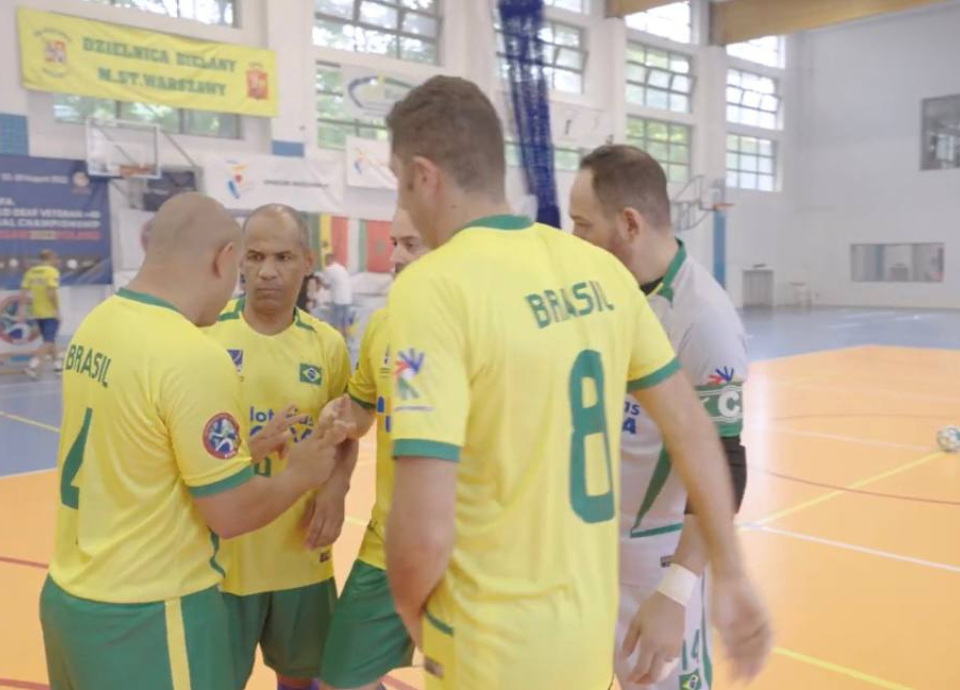 Brasil enfrentará a Polônia na disputa pelo 5º lugar na Copa do Mundo de Futsal Veterano