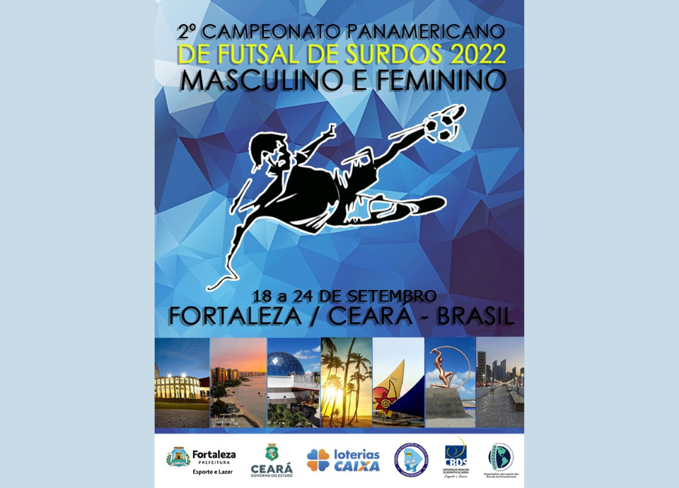 Brasil sedia Pan-americano de Futsal de Surdos