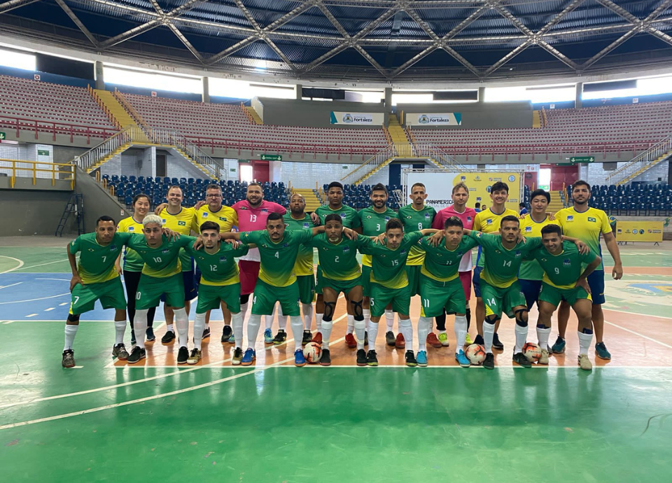 Brasil vence Pan-americano de Futsal de Surdos em Fortaleza