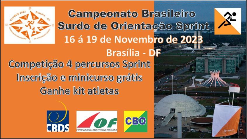 Campeonato Brasileiro de Orientação Sprint - CBDS 2023 2023