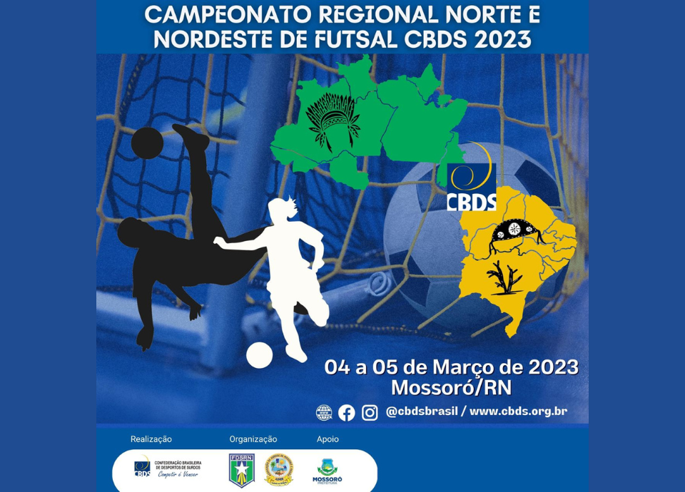 Vai começar o Campeonato Regional Norte e Nordeste de Futsal 2023