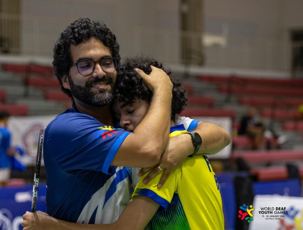 Brasil conquista 3 medalhas no 2º dia dos Jogos Mundiais da Juventude Surda