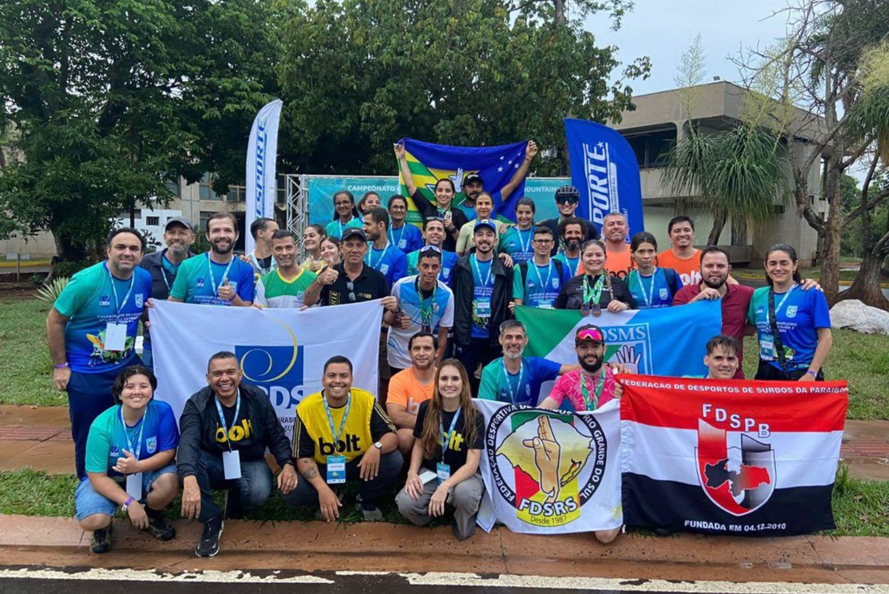 Surdoatletas participam do Campeonato Brasileiro de Ciclismo de Estrada e de Mountain Bike da CBDS