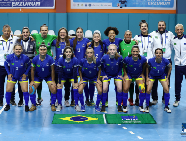Seleção Feminina de Futsal aguarda a definição do adversário que enfrentará na semifinal da Winter Deaflympics