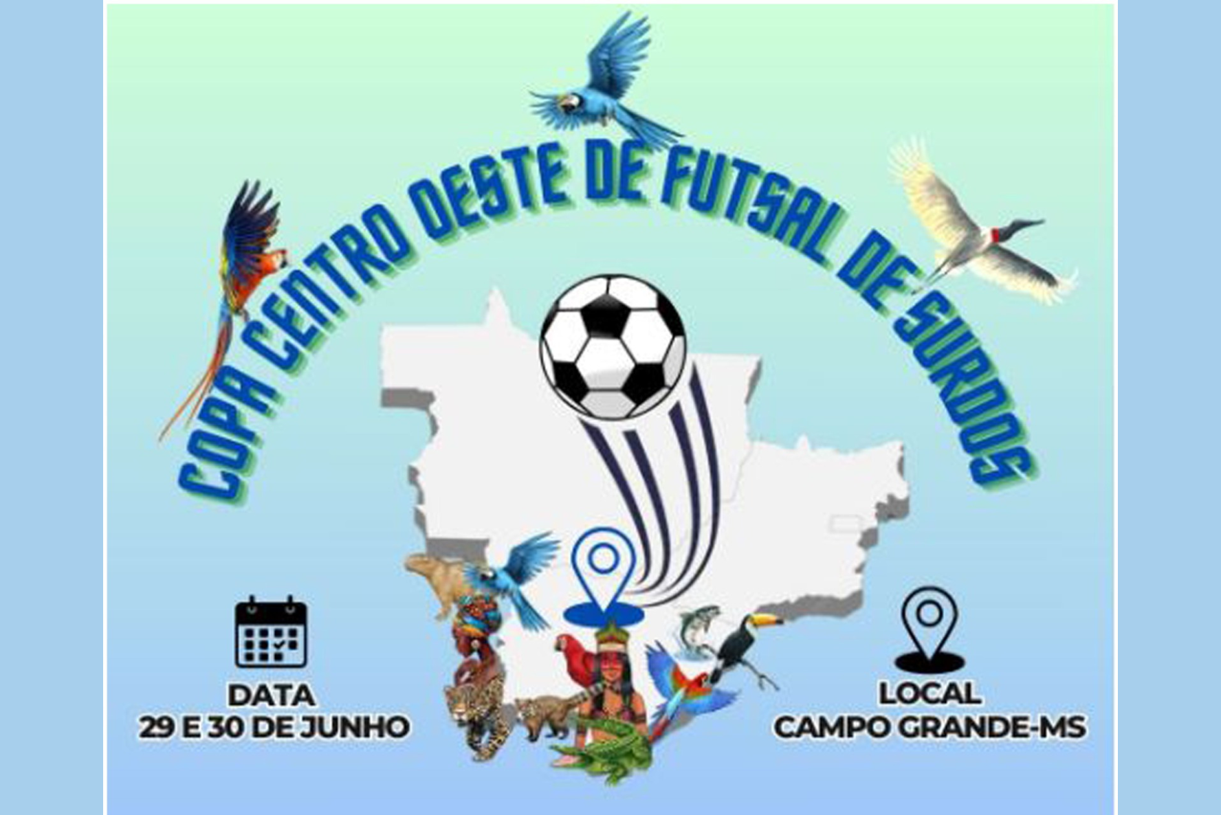 CBDS realiza Copa Centro-Oeste de Futsal de Surdos