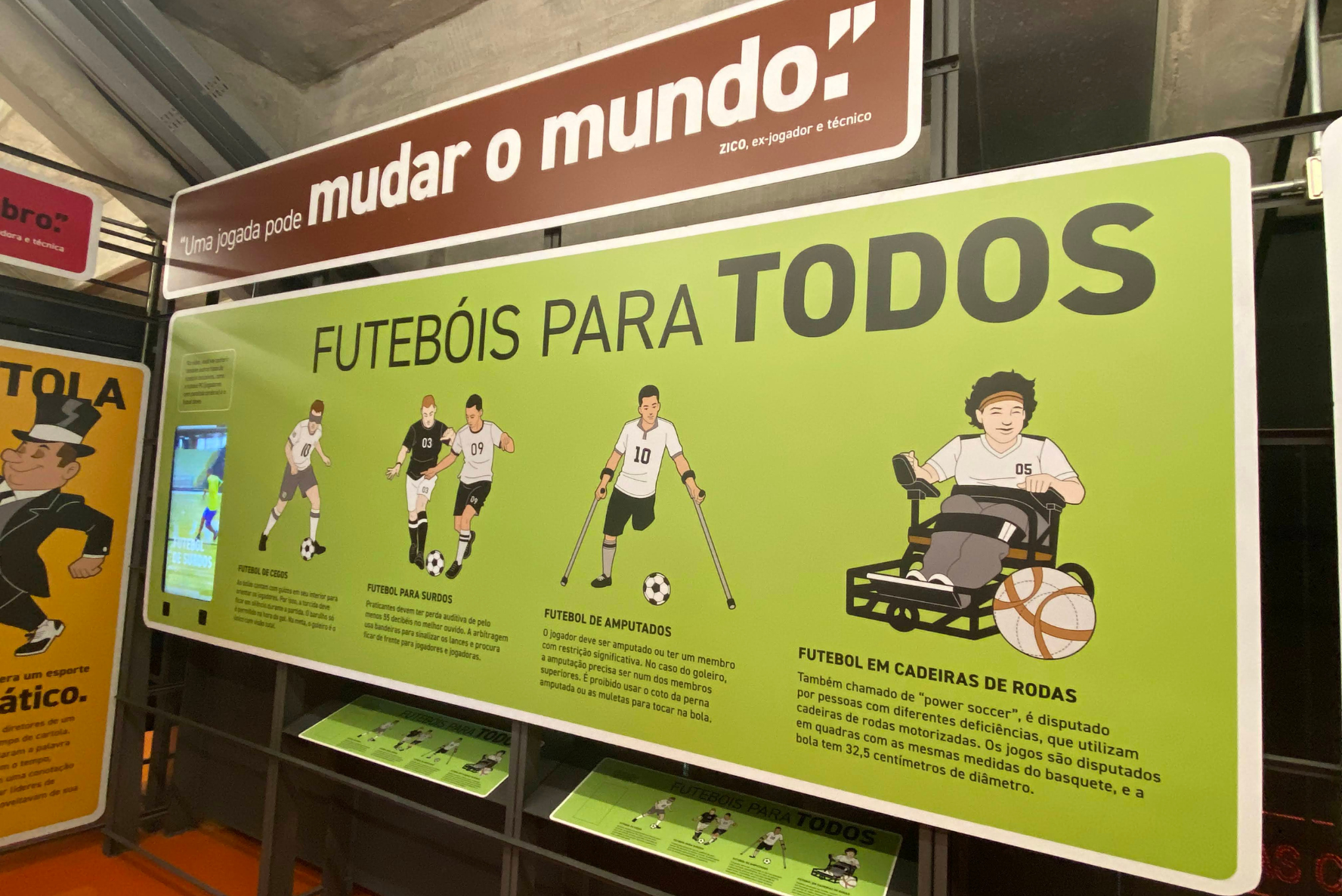 Desporto de surdos ganha espaço  no Museu do Futebol